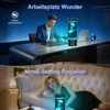 LED Quallenlampe 17 Farben, Lavalampe Aquarium Auallen Produktbild-Vorschau 6
