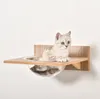 PawHut 4tlg. Kletterwand für Katzen Katzenkletterwand mit Produktbild-Vorschau 8