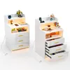 2x LED Nachttisch mit Ladestation,Front Hochglanz Produktbild-Vorschau 2