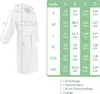 Celodoro Damen und Herren Bademantel mit Kapuze - Weiß XL Produktbild-Vorschau 5