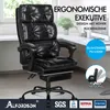 Krzesło biurowe ALFORDSON z podwójną poduszką, krzesło Podgląd zdjęcia produktu 3