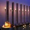 Blomus Gartenfackel ORCHOS, Edelstahl matt, Holzspieß, Produktbild-Vorschau 5