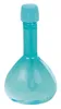 A light blue flask with a light blue cap, filled with a light blue liquid. Produktbild-Vorschau