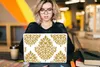 MuchoWow® Laptop Aufkleber Sticker Cover Vintage - Blumen - Produktbild-Vorschau 5