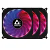 Chieftec CF-3012-RGB, Ventilátor, 12 cm, 1200 ot/min, Černá Náhled obrázku produktu 2