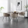 HOME DELUXE - Polsterstuhl ARIA - 3 Stück, Farbe: Samt Produktbild-Vorschau 3