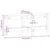 vidaXL Couchtisch Honigbraun 87x48x35 cm Massivholz Kiefer Produktbild-Vorschau 9
