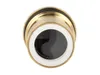 A close-up, top-down view of a brass valve fitting with a white seal and a mesh filter inside. Náhľad obrázku produktu