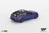 _BMW M5 Touring Marina Bay Blue Metallic - BLISTR - Mini GT Náhľad obrázku produktu 3