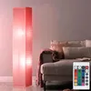 RGB LED Stehleuchte in weiß mit Fernbedienung BAMBOO Produktbild-Vorschau 2