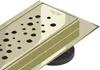 Mexen Flat 360° M12 linearer Duschablauf 70 cm, Gold - Produktbild-Vorschau 1