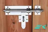 UHRIG Verzinkter Türriegel, Riegelschloss, Schieberiegel, Produktbild-Vorschau 1