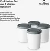 Klarstein Eisbehälter Für Speiseeis – 4x 180ml, Mit Deckel, Produktbild-Vorschau 2