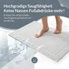 Komfortec Badvorleger Set 2 Teilig, Frottee Duschvorleger, Produktbild-Vorschau 3