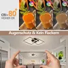 ZMH Plafonnier LED Lampe de plafond Cuisine 20W Noir Lampe Voir les images du produit 8