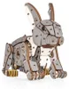 Eco Wood Art (EWA) DIY 3D Mechanisches Holz Puzzle, Grey Rabbit, 4578, 21,7x10,4x17,4 Anteprima dell’immagine prodotto
