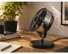 Verk 16043 Stolní USB ventilátor 4 W, 22 cm, černý Náhled obrázku produktu 6