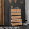 Commode 5 tiroirs - Buffet en bois 70x115x33,5 Commode Voir les images du produit 5