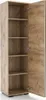 An open tall cabinet with shelves, showing the interior. Produktbild-Vorschau