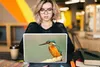 MuchoWow® Laptop Aufkleber Sticker Cover Vogel - Eisvogel - Produktbild-Vorschau 5