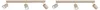 KAR-LIGHTING Spotbalken 3-flammig Beige/Ecru aus Metall – Produktbild-Vorschau 3