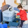 HOMCOM Organisateur de jouets pour enfants avec 3 tiroirs, Voir les images du produit 2