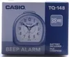 Casio Wecker analog Wake up Timer TQ-148-1EF schwarz Produktbild-Vorschau 6