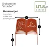 UNUS Grabstecker Buch "In Liebe" Trauerdekoration Produktbild-Vorschau 4