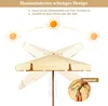 COSTWAY Ø300cm Sonnenschirm Achteck Gartenschirm Kippbar Produktbild-Vorschau 4