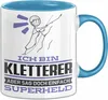 Kletterer Geschenk Tasse Ich Bin Kletterer Aber Sag Doch Produktbild-Vorschau 1