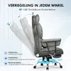Bürostuhl mit Fußstütze - Ergonomischer Schreibtischstuhl Produktbild-Vorschau 3