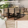 A patio or balcony setting with a dining set. Produktbild-Vorschau