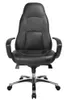 TOPSTAR Chefsessel RS1 RS90F AD0 Leder schwarz Gestell alu Produktbild-Vorschau 4