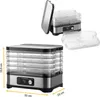 KLAMER Dörrautomat, 400W Dörrautomat Edelstahl mit 5 Produktbild-Vorschau 6
