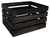 Creative Deco Holzkiste Schwarz | 50 x 40 x 30 cm | Deko Produktbild-Vorschau 1