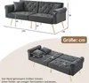 Merax 2-Sitzer Schlafsofa mit Schlaffunktion und Produktbild-Vorschau 6
