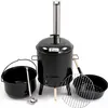 BBQ-Toro emaillierte Gulaschkanone mit Deckel, Kessel 17L Produktbild-Vorschau 2