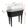 Serra di propagazione su gambe - circa 78x40x83 cm - Letto Anteprima dell’immagine prodotto 4