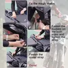 ROCKBROS Moto 62L Sacoches de porte-bagages+55L Rouleau à Voir les images du produit 5