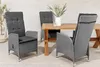 riess-ambiente Outdoor Gartenstuhl SYLT grau Polyrattan Produktbild-Vorschau 2