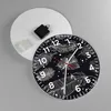 Wanduhr - Rund - Glasuhr - Federn Grafiken Gliederung - Produktbild-Vorschau 2