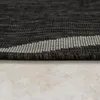 Teppich Schwarz Outdoor Balkon Terrasse Wohnzimmer Flur Produktbild-Vorschau 2