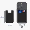 kwmobile 3x Kartenhalter Hülle für Smartphone - Produktbild-Vorschau 6