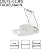FACKELMANN Eierteiler Kunststoff, Höhe: 30 mm Anteprima dell’immagine prodotto 5