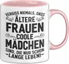 Alte Coole Frau Tasse Geschenk Oma Tante Geschenkidee Beste Produktbild-Vorschau 1