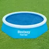 Bestway® PE-Solarabdeckplane Ø 210 cm, blau, rund Produktbild-Vorschau 3