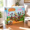 Malplay, stavební kostky s motivem květin, kostky Náhled obrázku produktu 11