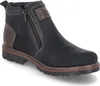 A single black boot with brown accents is shown against a white background. Anteprima dell’immagine prodotto