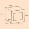 Klarstein Einbau-Weinkühlschrank, 2 Zonen Produktbild-Vorschau 7