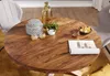 FineBuy Table de salle à manger ronde Ø 120 cm en bois Voir les images du produit 4